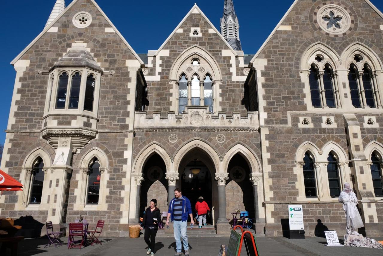 Chester St Backpackers Christchurch Dış mekan fotoğraf